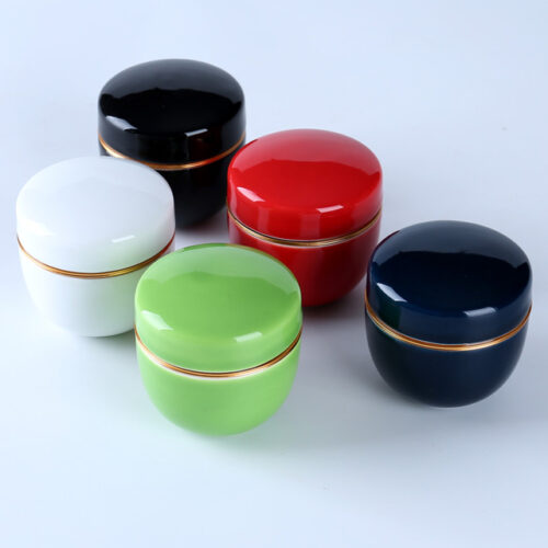 different colors of  Matcha Tea Canister | Tea Tin Unique Design (Copy)