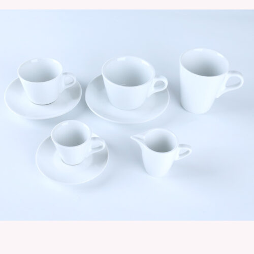 Whole Set Coffee Cup and Saucer   2 OZ  6 OZ  8 OZ  10 OZ