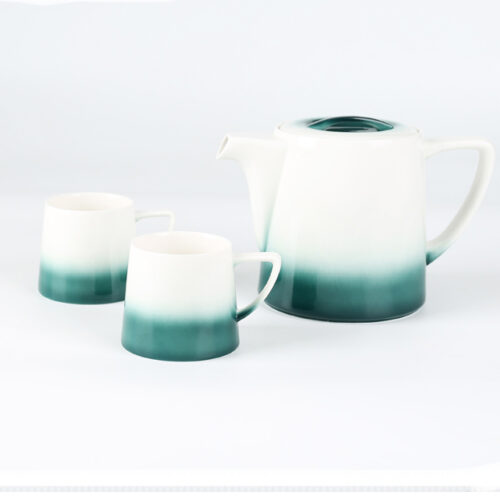 70009 70010  Changeable Colors Double colors   Teapot  Handle Set with Stainless Steel Infuser