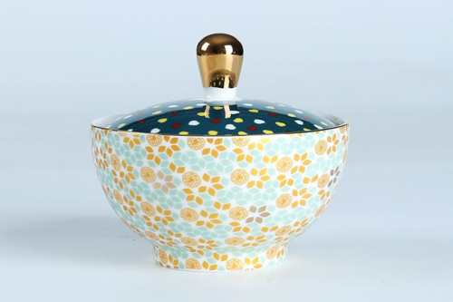 70153   Sugar Bowl Jungle Paradise Teawear Classcial Collection