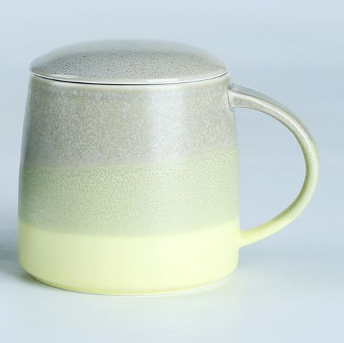 70161 70160 FINE PORCELAIN TEA MUG WITH INFUSER AND LID