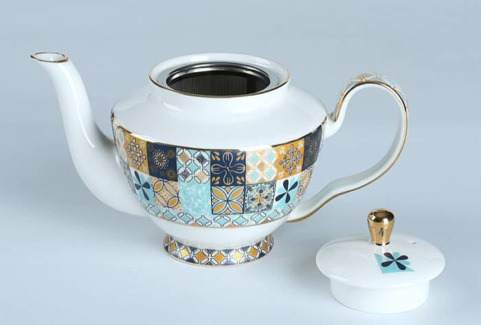 70140 Short Teapot Forlar French Style Teaware Collection