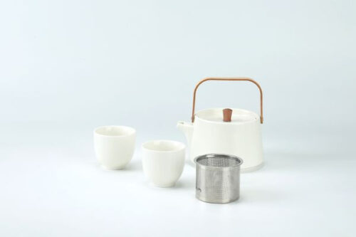 71048 Teapot Sets Smooth Matte Ceramic Teapot Sets Modern Chinese Teapot