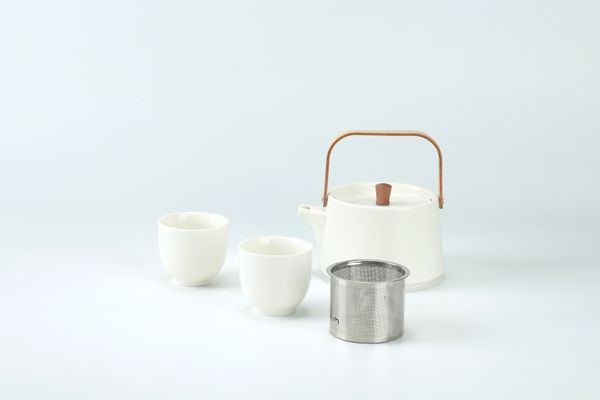 71048 Teapot Sets Smooth Matte Ceramic Teapot Sets Modern Chinese Teapot