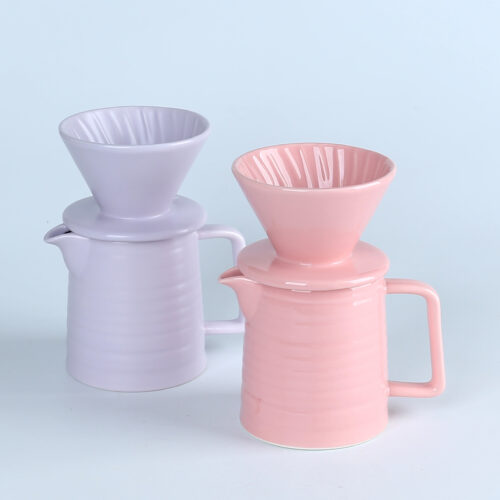 80254/80255 Elegance in Every Drop: Precision-Crafted Fine Porcelain Coffee Dripper (Copy)