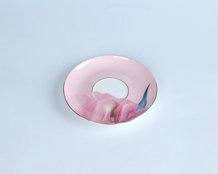 70171 Elevate Your Tea Time with Our Exquisite Tulip Cup&saucer– A Floral Masterpiece for Discerning Tea Lovers - Image 2