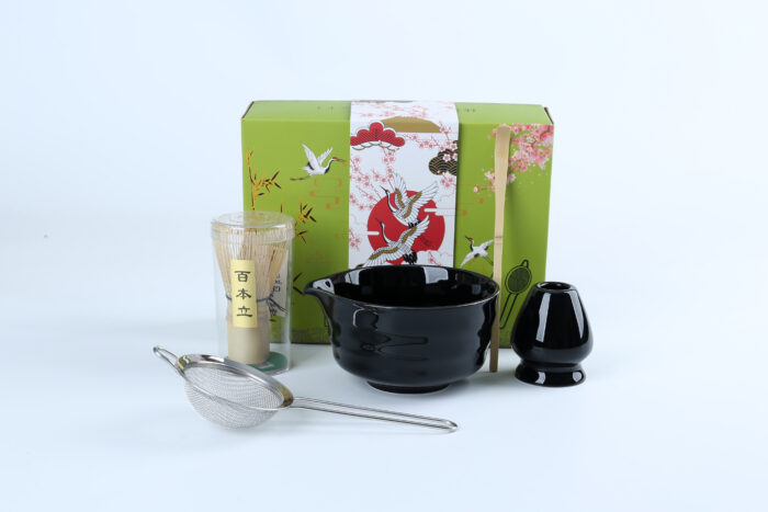 80403 Premium Matcha Tea Bowl with Pouring Spout - Image 5