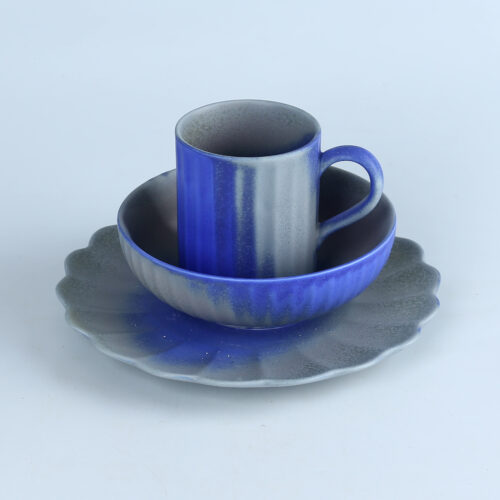 Morning Harmony: Four-Piece Breakfast Tableware Set