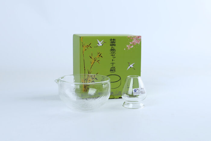 80409 A Glass Matcha Bowl: Where Tradition Meets Modern Elegance - Image 3