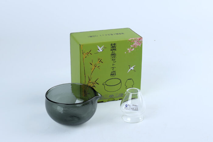 80409 A Glass Matcha Bowl: Where Tradition Meets Modern Elegance - Image 2