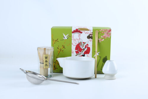 80430 Premium Matcha Tea Bowl with Pouring Spout