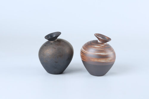 80547 Ceramic Vase | Retro Kiln-Transformation | Sculptural Silhouette