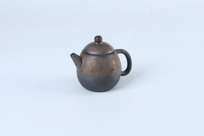 80551 Vintage Gilded Ceramic Teapot: A Timeless Treasure for Tea Connoisseurs - Image 2