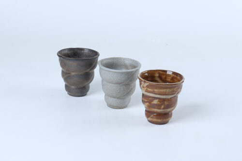 80557 Kiln-Transformation Vintage Ceramic Tea Cup