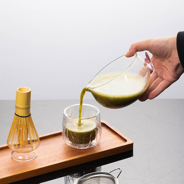 Premium Handmade Glass Matcha Bowl Set - Image 5
