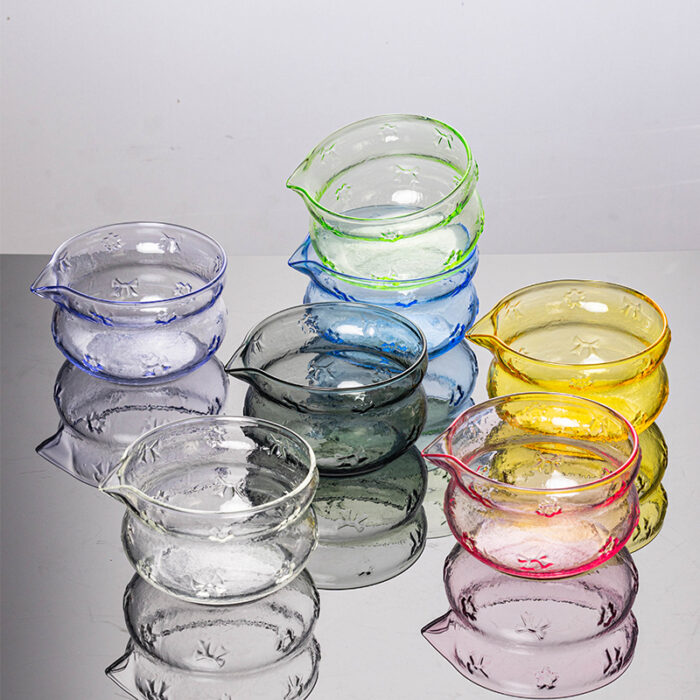 Premium Handmade Glass Matcha Bowl Set - Image 6
