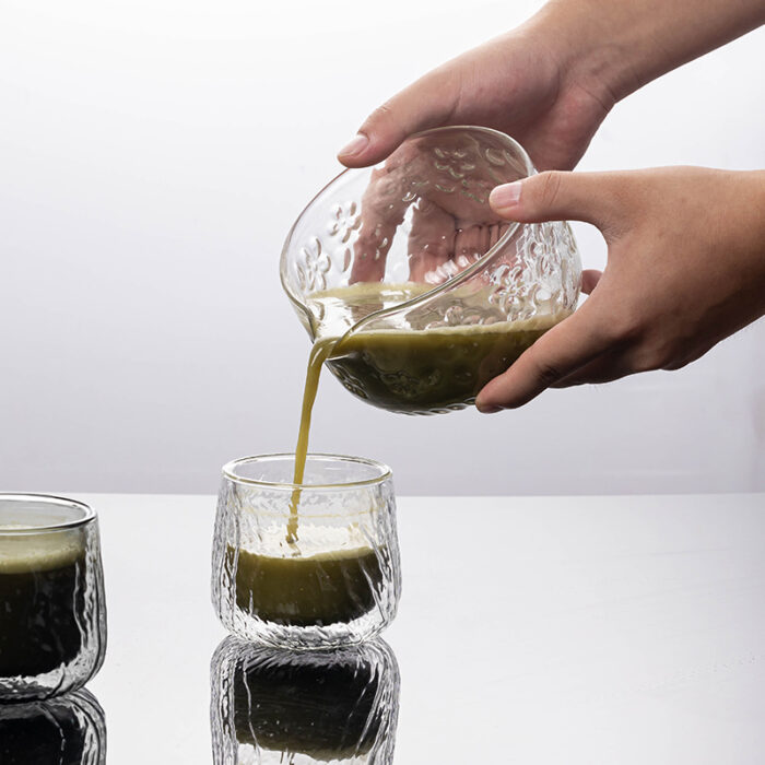 Premium Handmade Glass Matcha Bowl Set - Image 6